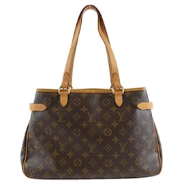 Louis Vuitton-Louis Vuitton Monogram Batignolles Horizontal Handbag-Brown,Monogram