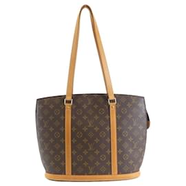 Louis Vuitton-Louis Vuitton Monogram Babylon Handbag-Brown,Monogram
