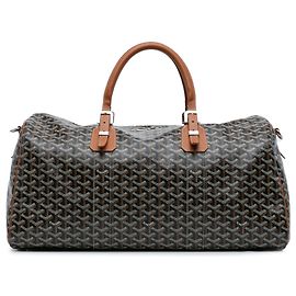 Goyard Black Goyardine Croisiere 55 Black