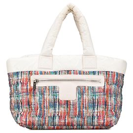 Chanel Multi Nylon Tweed Printed Coco Cocoon Tote Multiple colors