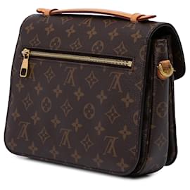 Louis Vuitton-Louis Vuitton Brown Monogram Pochette Metis-Brown