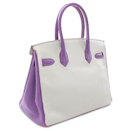 Hermès-Hermès Pink Special Order Tricolor Chevre Mysore Birkin Retourne 30-Pink