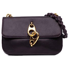 Bolsa de ombro Carine em couro roxo Tom Ford Roxo Roxo escuro