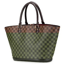 Louis Vuitton-Louis Vuitton Brown Damier Ebene Manosque GM-Brown