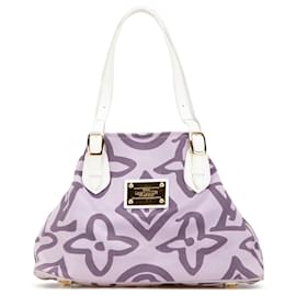 Louis Vuitton-Louis Vuitton Purple Monogram Tahitienne Cabas PM-Purple