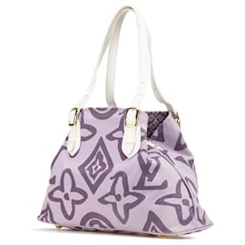 Louis Vuitton-Louis Vuitton Purple Monogram Tahitienne Cabas PM-Purple