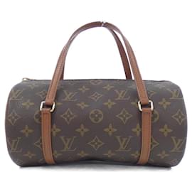 Louis Vuitton-Louis Vuitton Monogram Papillon Handbag-Brown