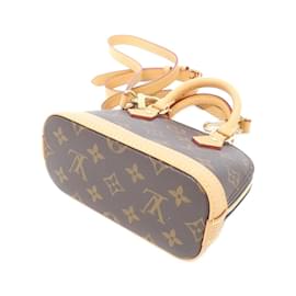 Louis Vuitton-Louis Vuitton Monogram Nano Alma Handbag-Brown