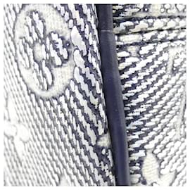 Louis Vuitton-Louis Vuitton Monogram Laminated Jacquard Speedy Bandouliere Shoulder Bag-Blue