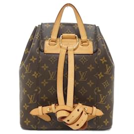 Louis Vuitton-Louis Vuitton Monogram Montsouris M43431 Backpack-Brown,Monogram