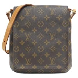 Louis Vuitton-Louis Vuitton Monogram Musette Salsa M51258 Shoulder Bag-Brown,Monogram