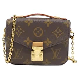 Louis Vuitton-Louis Vuitton Monogram Micro Metis Shoulder Bag-Brown