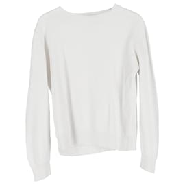 Apc A.P.C. Strickpullover aus weißer Wolle Weiß Roh