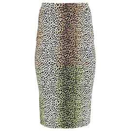 D&G-D&G Knee Length Skirt in Animal Print Cotton-Other,Python print
