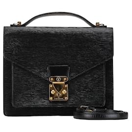Louis Vuitton-Louis Vuitton Epi Monceau 2WAY Bag Black-Black