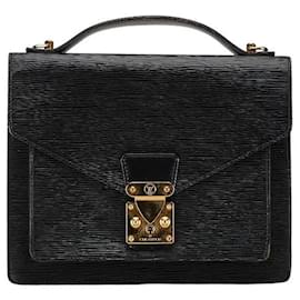 Louis Vuitton-Louis Vuitton Epi Monceau 2WAY Bag Black-Black