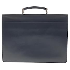 Prada-Prada Saffiano Leather Briefcase Black-Black