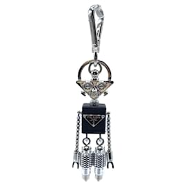 Prada-Prada Robot Charm Keychain 2TR102-Black