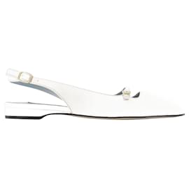 Autre Marque-Ninon sandals - Carel - Leather - White-White