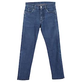 Loro Piana- Loro Piana Straight-Leg Jeans in Blue Cotton Denim-Blue