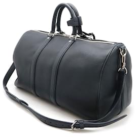 Louis Vuitton-Louis Vuitton Naxos Keepall Bandouliere 45 Boston Bag M93191-Blue