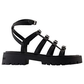 The Kiki Gladiator Sandals - Marc Jacobs - Leather - Black Black