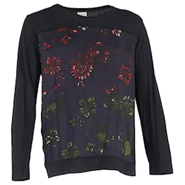 Dries Van Noten- Dries Van Noten Printed Crewneck Sweater in Multicolor Cotton-Multiple colors
