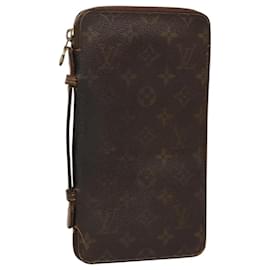 Louis Vuitton-LOUIS VUITTON Monogram Organizer De Voyage Travel Case M60120 LV Auth 114650-Monogram