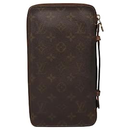 Louis Vuitton-LOUIS VUITTON Monogram Organizer De Voyage Travel Case M60120 LV Auth 114650-Monogram