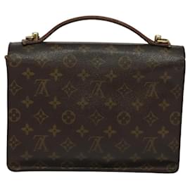 Louis Vuitton-LOUIS VUITTON Monogram Monceau 28 Hand Bag M51185 LV Auth 115525-Monogram