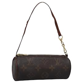 Louis Vuitton-LOUIS VUITTON Monogram Papillon Pouch LV Auth 111508-Monogram