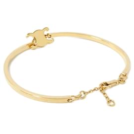 Céline-Celine Gold Charm Bracelet-Golden
