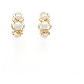 Tasaki Akoya Perlen Clip Ohrringe Andere