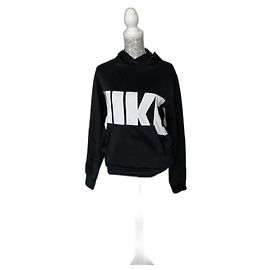 Moletom Nike Preto com Logo Impresso Preto