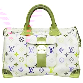 Louis Vuitton-Louis Vuitton Takashi Murakami Speedy 30 Handbag - '00s-Multiple colors