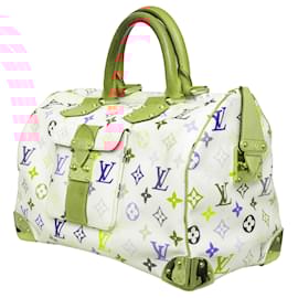 Louis Vuitton-Louis Vuitton Takashi Murakami Speedy 30 Handbag - '00s-Multiple colors
