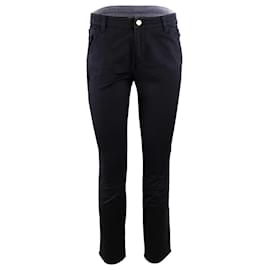 Louis Vuitton-Louis Vuitton Jeans with Black Stripe - '00s-Black