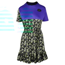 Louis Vuitton-Louis Vuitton Rose Print Tunic Dress - '10s-Multiple colors