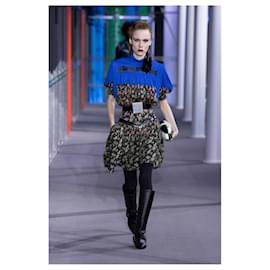 Louis Vuitton-Louis Vuitton Rose Print Tunic Dress - '10s-Multiple colors
