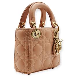 Dior-Dior Pink Micro Lady Dior Shoulder Bag - '20s-Pink