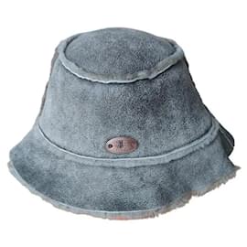 Céline-CÉLINE SHEEPSKIN CAPPELLO.-Khaki