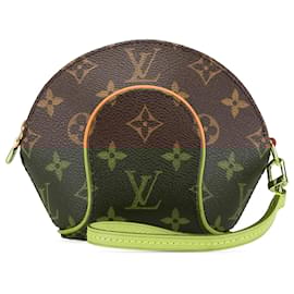 Louis Vuitton-Louis Vuitton Brown Monogram Mini Ellipse-Brown