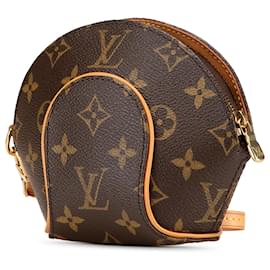 Louis Vuitton-Louis Vuitton Brown Monogram Mini Ellipse-Brown