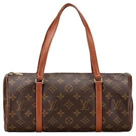 Louis Vuitton-Louis Vuitton Brown Monogram Papillon 30-Brown