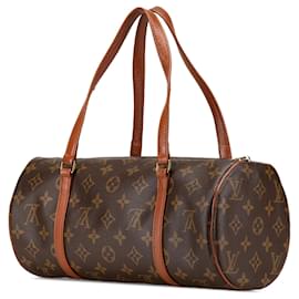 Louis Vuitton-Louis Vuitton Brown Monogram Papillon 30-Brown