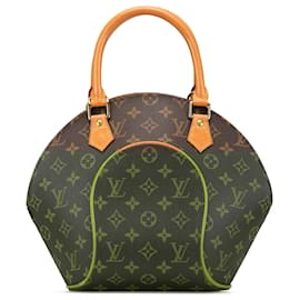 Louis Vuitton-Louis Vuitton Brown Monogram Ellipse PM-Brown