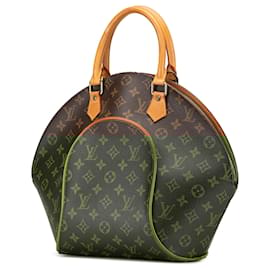 Louis Vuitton-Louis Vuitton Brown Monogram Ellipse MM-Brown