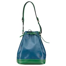 Louis Vuitton-Louis Vuitton Blue Epi Bicolor Noe GM-Blue