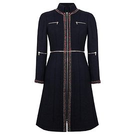 Abrigo Chanel de tweed negro Metiers d'Art Paris Shanghai Negro