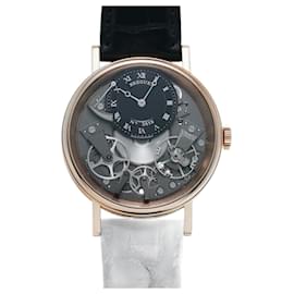 Breguet-Breguet Classic Tradition 7057BR/G9/9W6 Men's Watch-Brown,Black,Pink